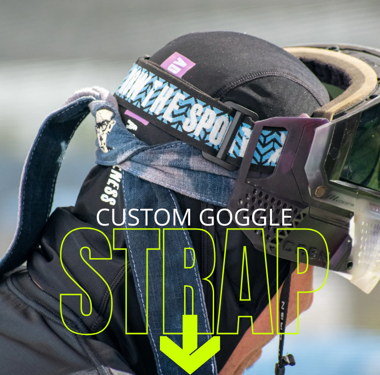 SAFA-SPORTS CUSTOM PAINTBALL GOGGLE STRAP