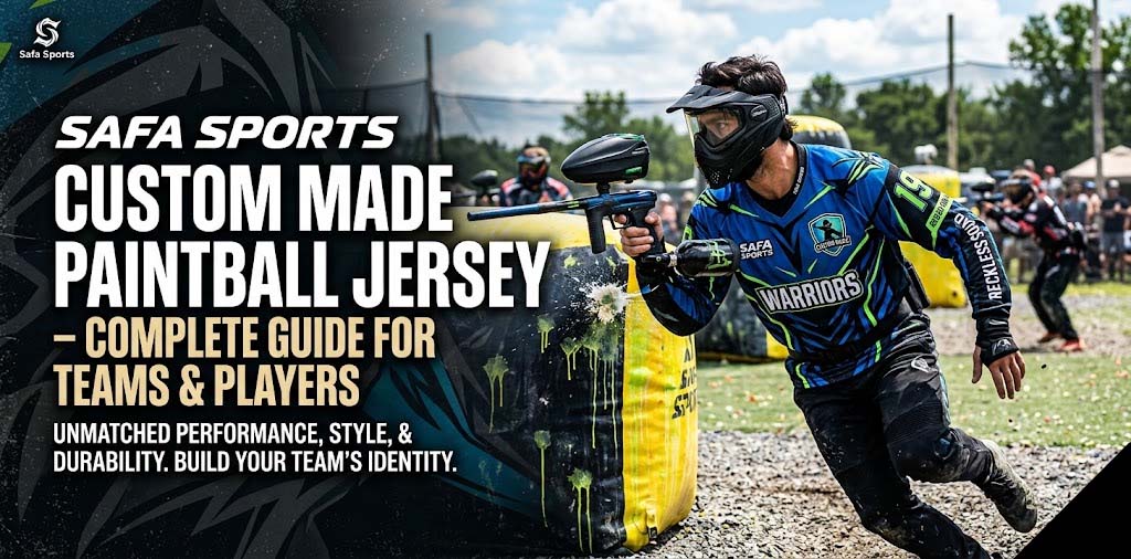 Safa Sports Custom Made Paintball Jersey