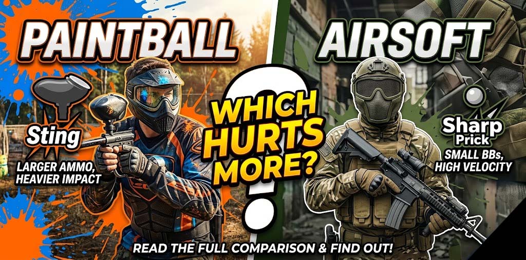 What Hurts More Paintball Or Airsoft