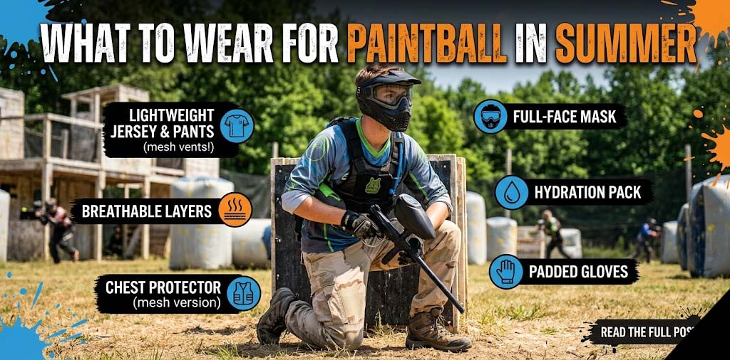 What To Wear For Paintball In Summer