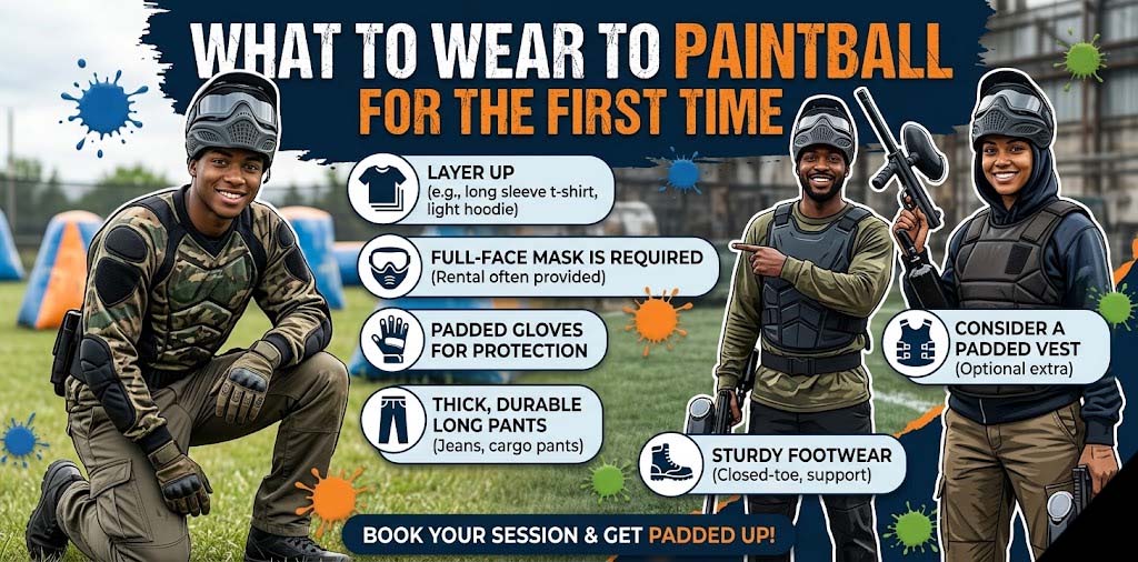 What To Wear To Paintball For The First Time