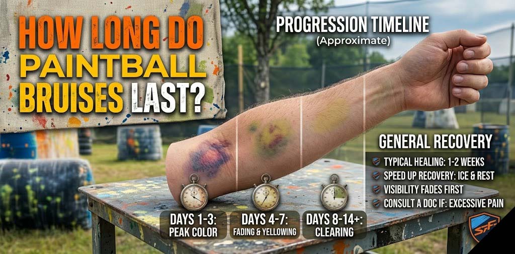 How Long Do Paintball Bruises Last